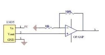温度传感器代理商：温度传感器的电路原理和信号